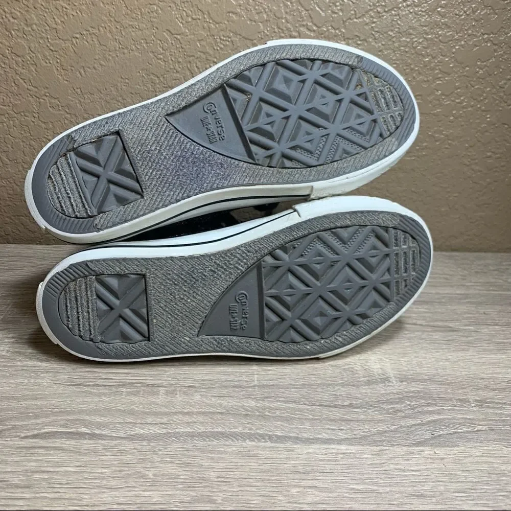 ‎Converse One Star girls sparkly high tops sneakers